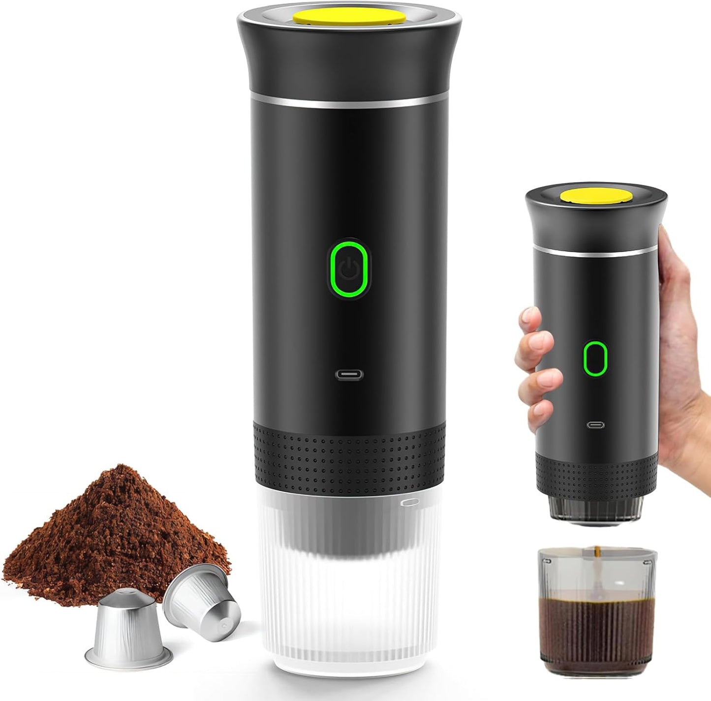 CoffeeGo™ - Draagbare koffiemachine