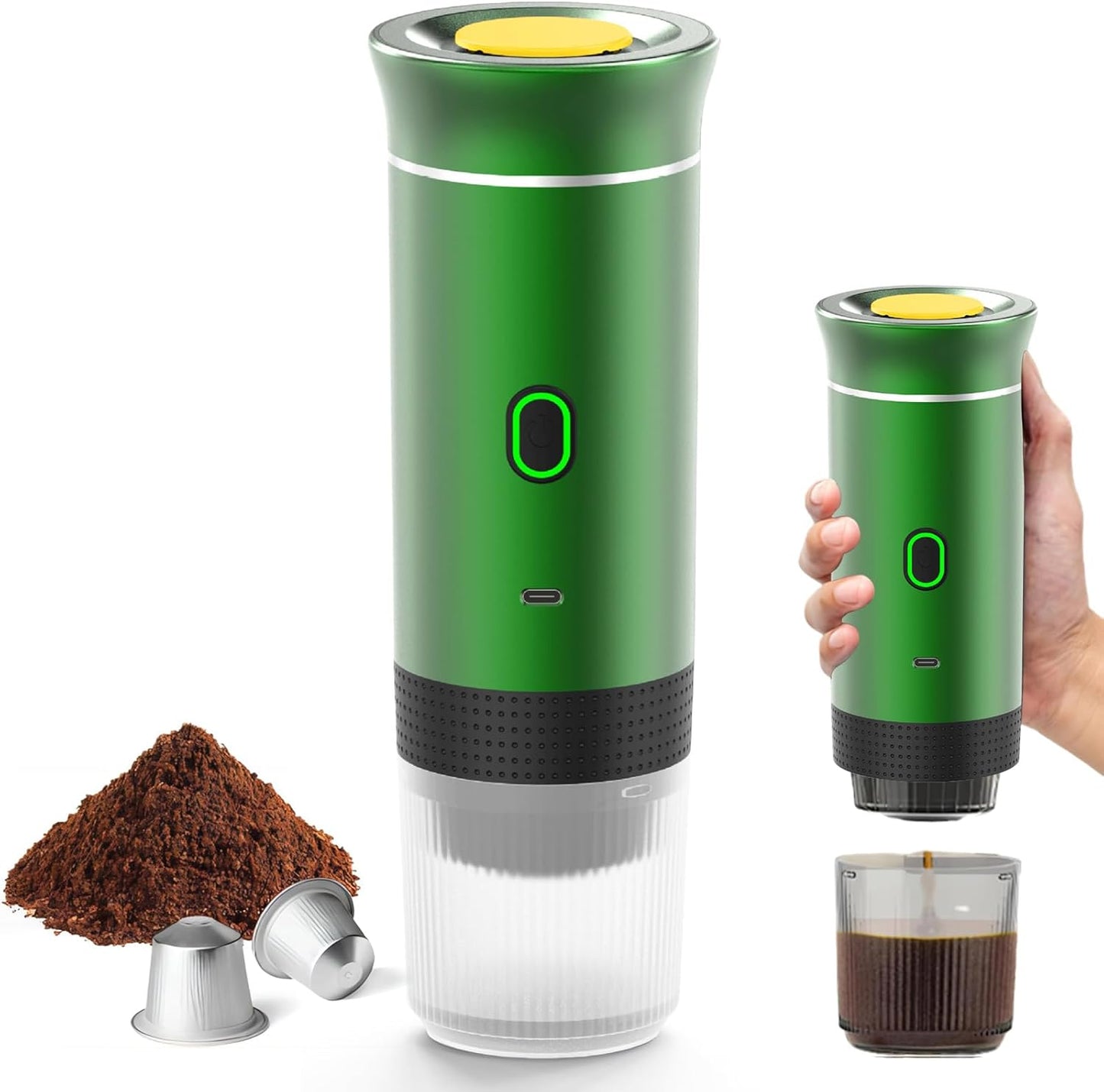 CoffeeGo™ - Draagbare koffiemachine